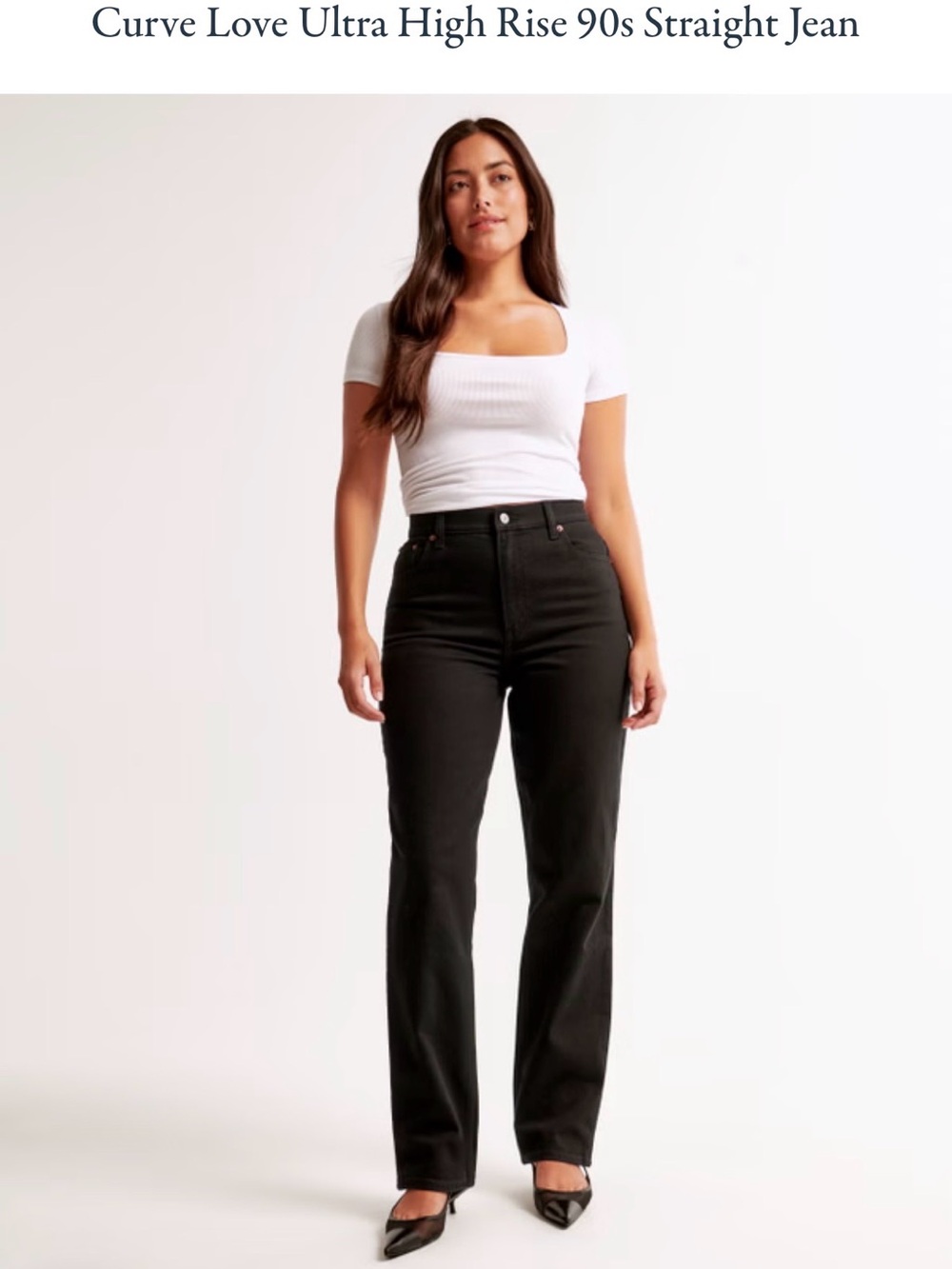 Abercrombie & Fitch Women’s 90s Straight Ultra High Rise Jeans